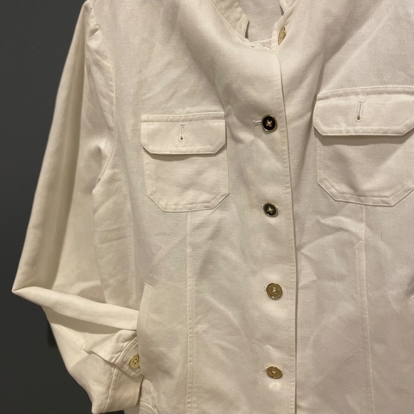 Spring Cream Jean Jacket - Picture 2 of 5